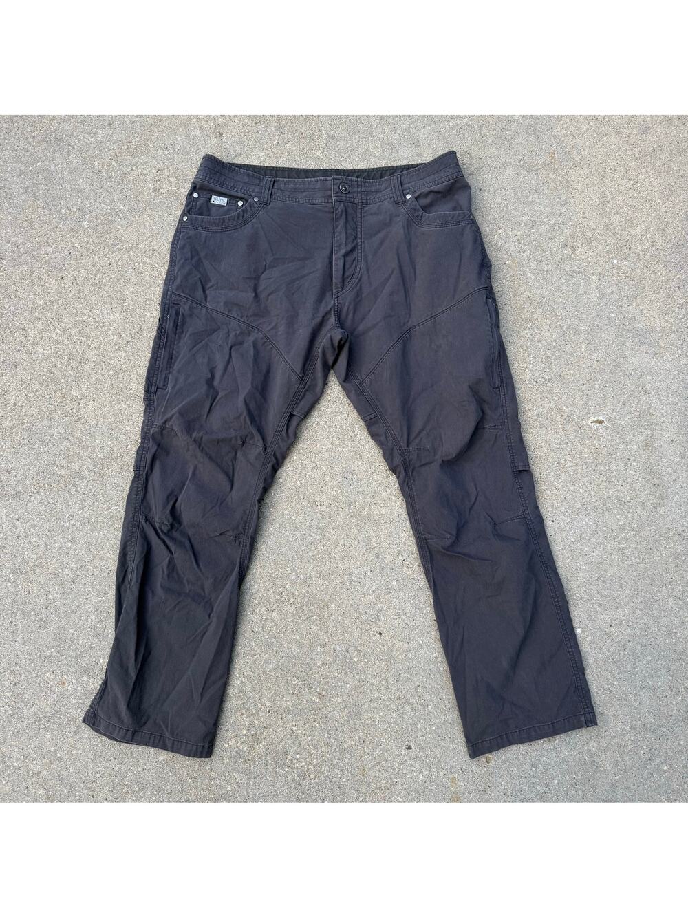 Kuhl Konfidant Air Articulated Pants 36x30 Gray Hiking Outdoors Gorpcore 5098